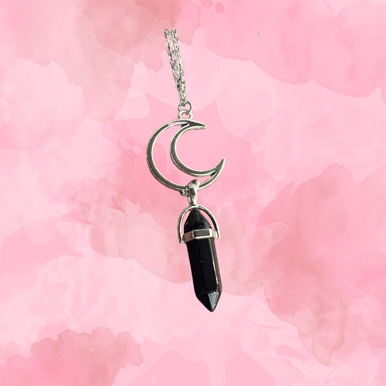 blue-goldstone-necklace-pink