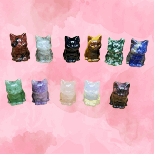 Crystal Cat Charms — Mystical Meow Magic