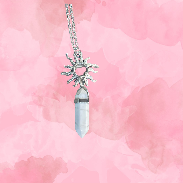 howlite-necklace-pink