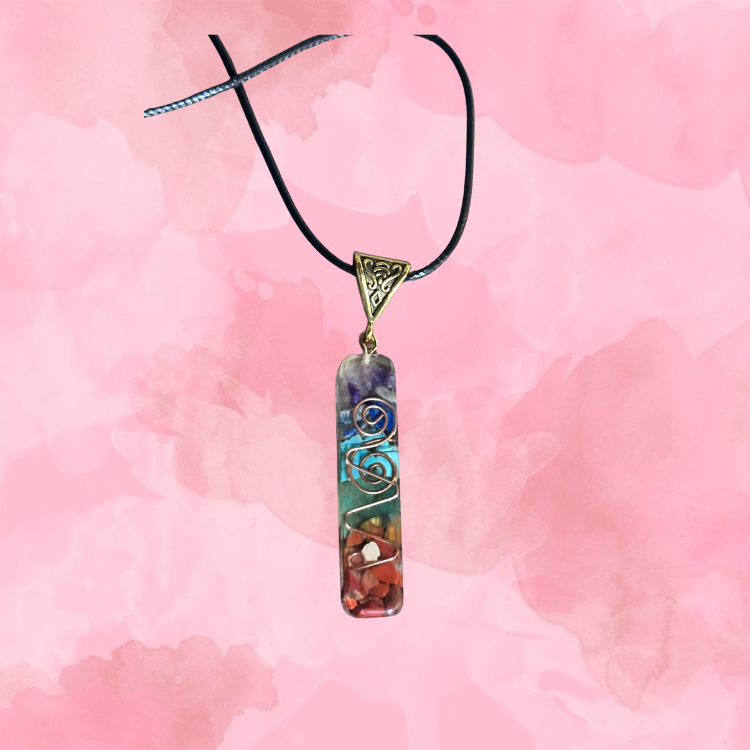 orgonite-necklace-pink